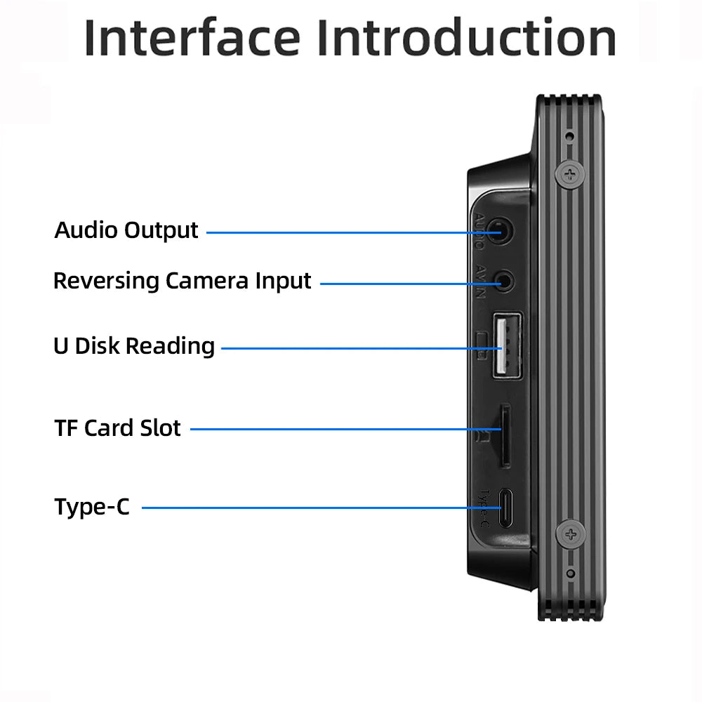 Carplay Multimedia Video Bluetooth Player