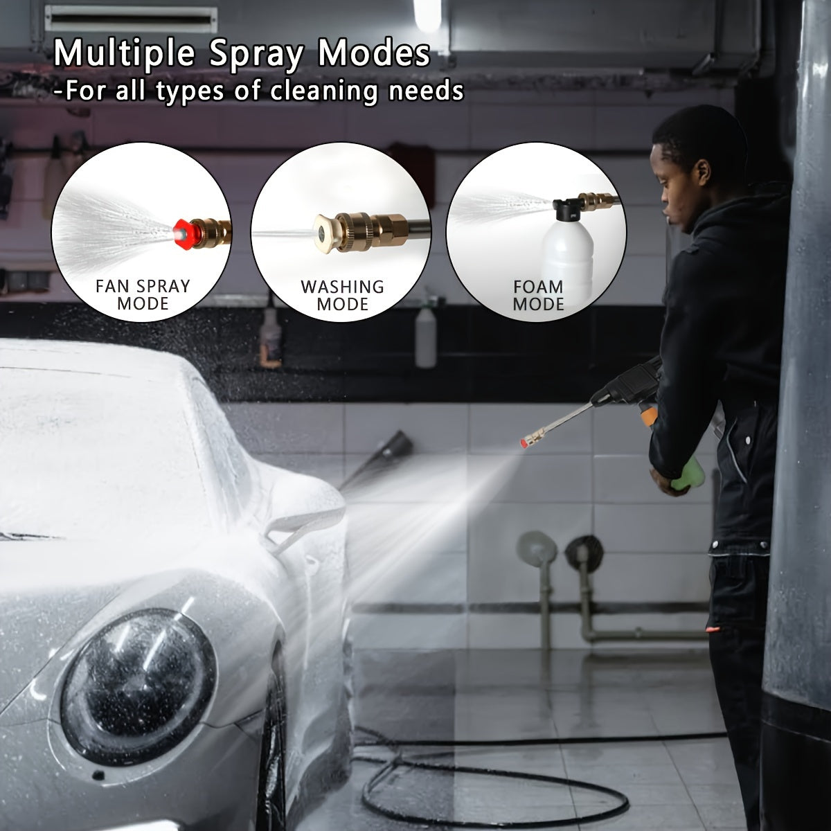 Cordless Pressure Washer - Portable Wireless High Pressure