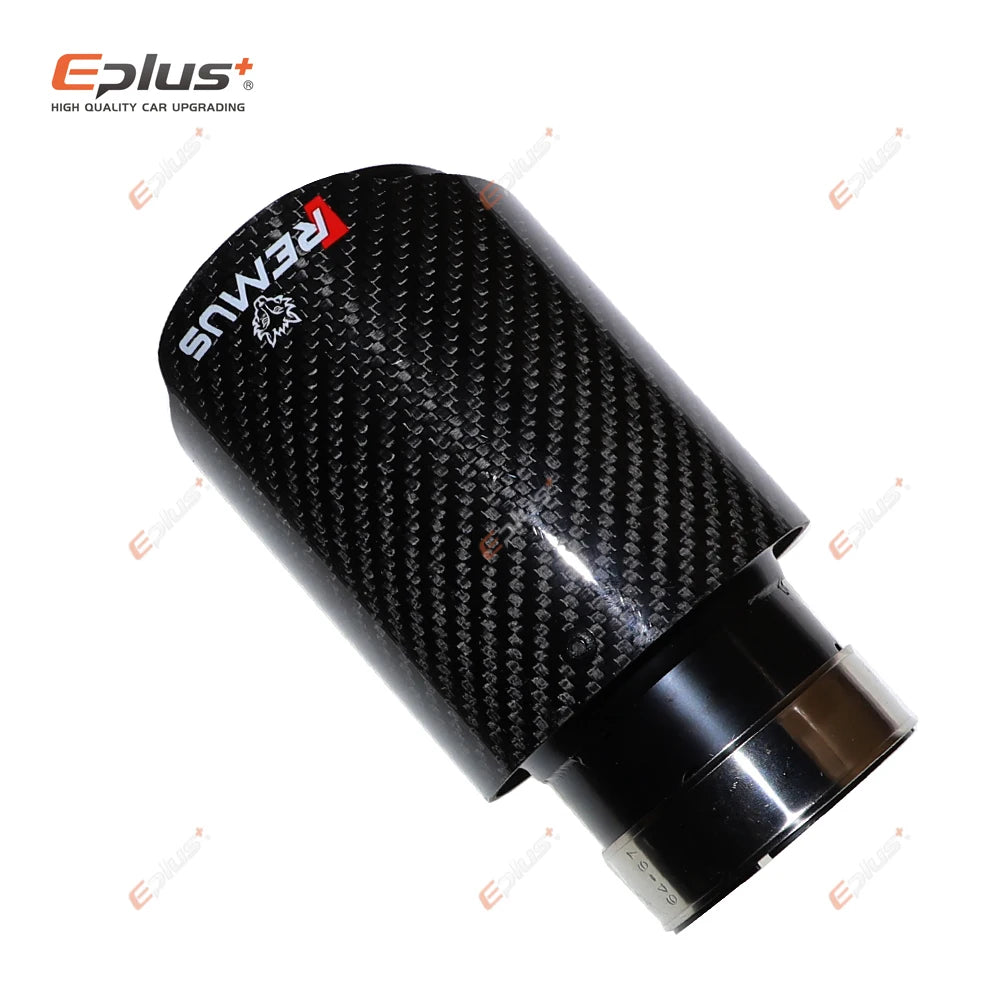 Universal Car Gloss Carbon Fiber Muffler Tip