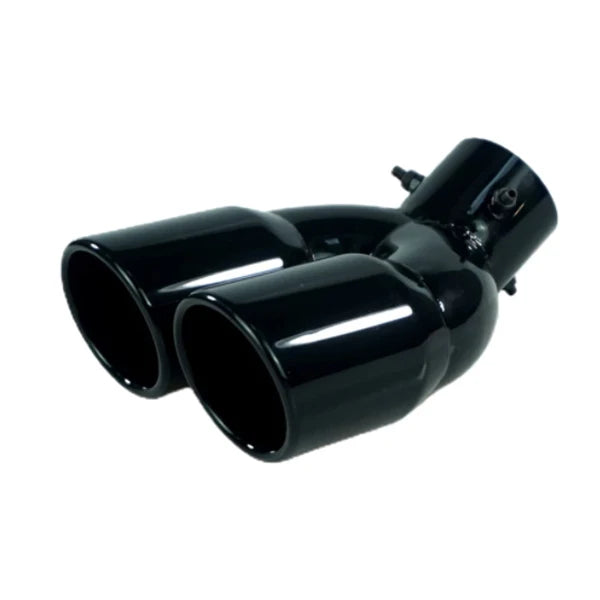 Universal Double Outlet Exhaust Muffler Tip